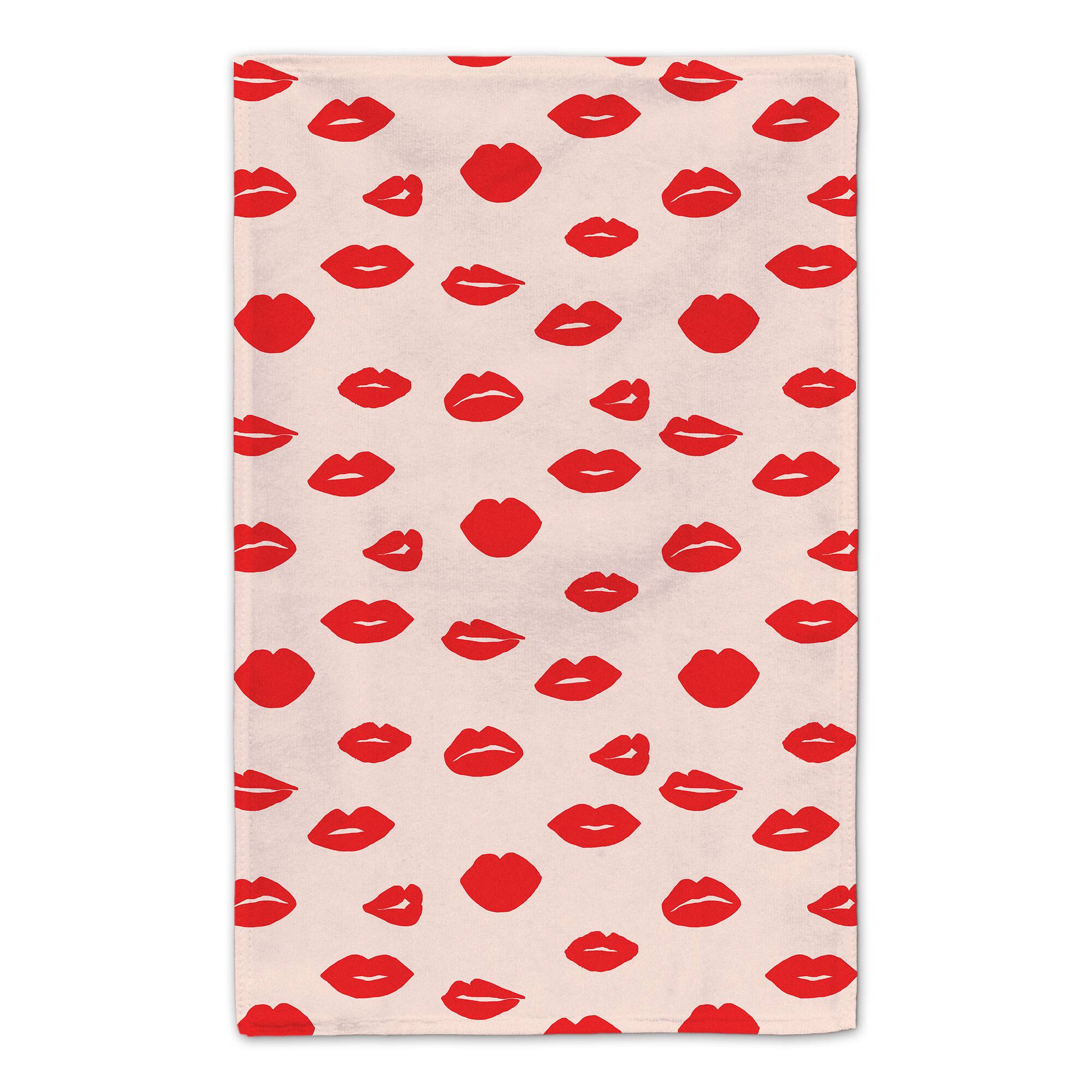 J'adore Lips Tea Towel Set of 2